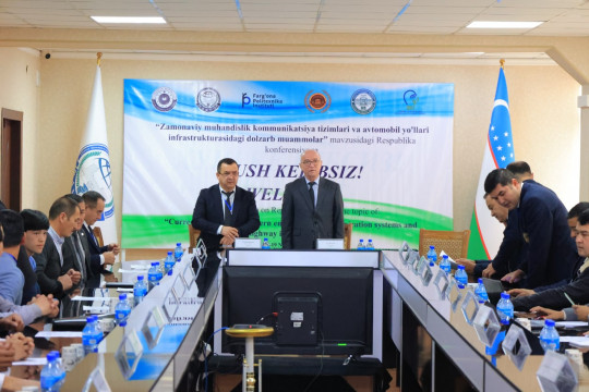 NamECI hosts a republican scientific and practical conference on the topic "Actual problems of modern systems of engineering communications and road infrastructure."