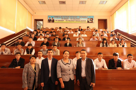 Certificates were presented to professors and teachers from Kyrgyzstan
