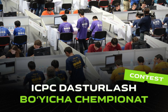 "ICPC" dasturlash chempionatida ishtirok eting!
