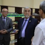 Ahmadjon Meliboyev, editor-in-chief of the "World Literature" magazine, got acquainted with the activities of the institute