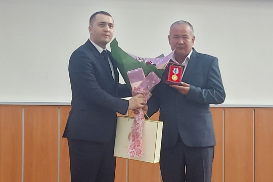 The representative of NamECI was awarded the "Active Researcher" badge