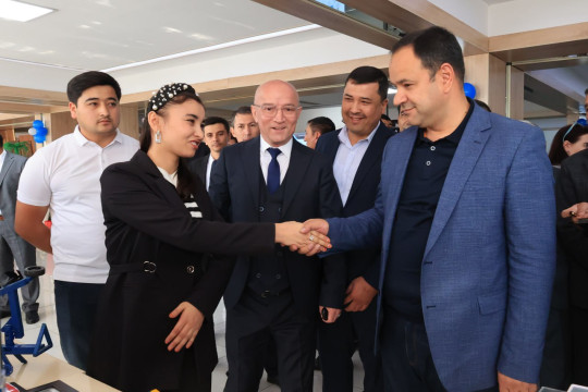 The week of innovative ideas under the slogan "Creative education and innovations - the basis of the development of the new Uzbekistan" began at the Palace of Culture in Davlatabad district