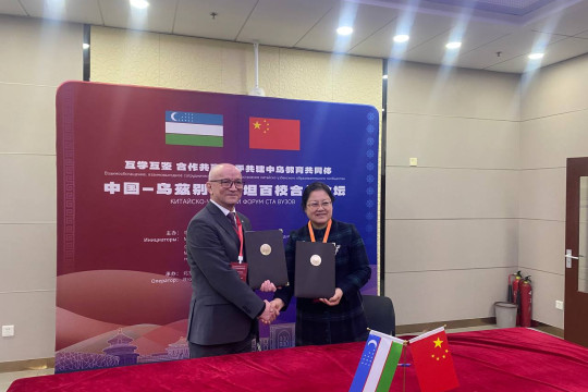A memorandum of cooperation was signed with NamECI and Xiaotong University in Lanzhou
