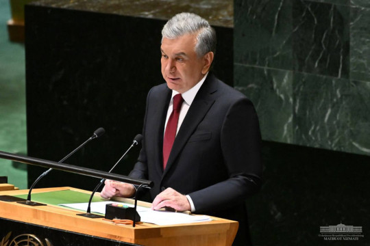 President Shavkat Mirziyoyev's speech at the 78th session of the UN General Assembly