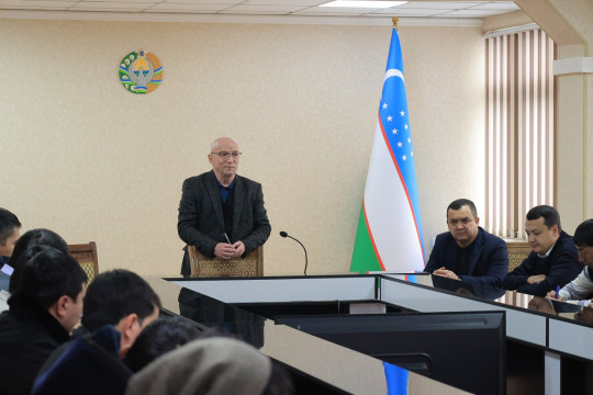 The rector of NamECI held a dialogue with doctoral students, basic doctoral students and research assistants