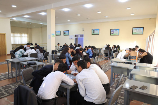 The intellectual game "Zakovat" dedicated to the Uzbek language holiday was held at the institute
